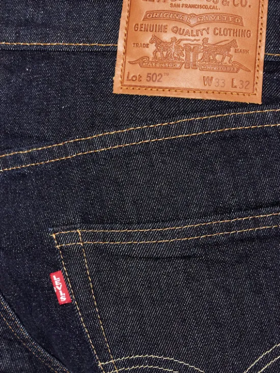 Levi's® Jeansy 502™ 29507-0280 Granatowy Taper Fit