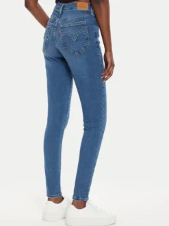 Levi's® Jeansy Retro A5758-0008 Niebieski Skinny Fit