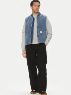 Levi's® Kamizelka A8580-0000 Niebieski Relaxed Fit