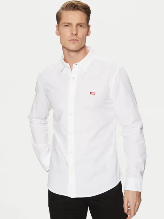 Levi's® Koszula Long Sleeved Shirt 86625-0002 Biały Slim Fit