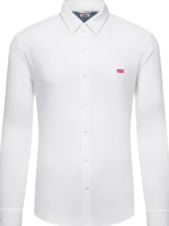 Levi's® Koszula Long Sleeved Shirt 86625-0002 Biały Slim Fit