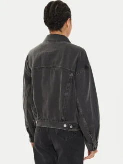 Levi's® Kurtka jeansowa 90's A1743-0000 Czarny Relaxed Fit
