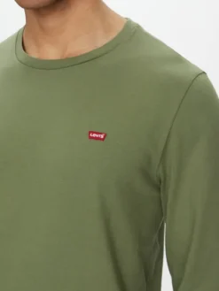 Levi's® Longsleeve Housemark 72848-0022 Zielony Regular Fit