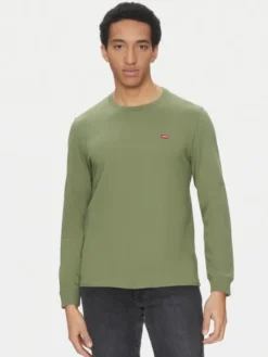 Levi's® Longsleeve Housemark 72848-0022 Zielony Regular Fit