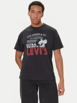 Levi's® T-Shirt 87373-0224 Czarny Relaxed Fit