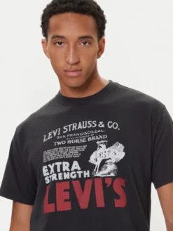 Levi's® T-Shirt 87373-0224 Czarny Relaxed Fit