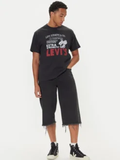 Levi's® T-Shirt 87373-0224 Czarny Relaxed Fit