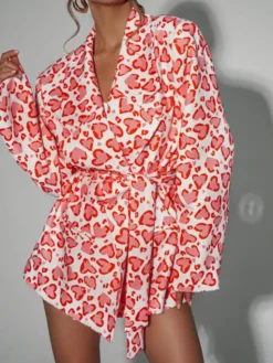 LilaLou Marynarka About You Kolorowy Oversize