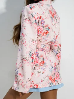 LilaLou Marynarka About You Kolorowy Oversize