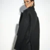 LilaLou Marynarka Nesto Czarny Oversize