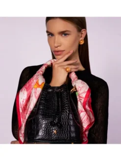 Lilou Apaszka 0C126 Czerwony