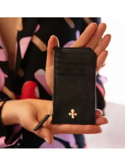 Lilou Etui na karty kredytowe 00165 Czarny