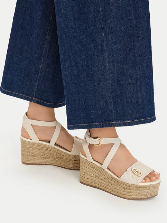 Liu Jo Espadryle Bali 01 SA6083 P0102 Kremowy