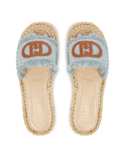 Liu Jo Espadryle Paros 01 SA6099 TX523 Niebieski