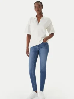 Liu Jo Jeansy UA6013 D0305 Granatowy Slim Fit