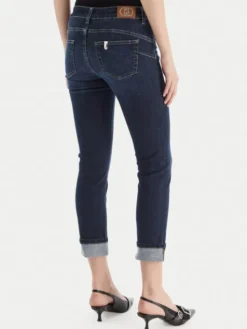 Liu Jo Jeansy UF5006 D4797 Granatowy Slim Fit