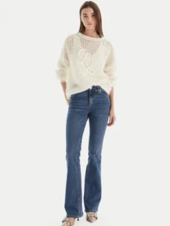 Liu Jo Jeansy UF5015 D0236 Niebieski Bootcut Fit