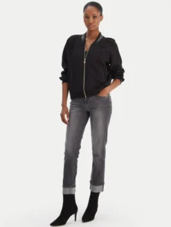 Liu Jo Jeansy UF5006 D4615 Szary Regular Fit
