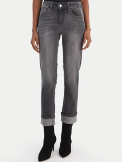 Liu Jo Jeansy UF5006 D4615 Szary Regular Fit