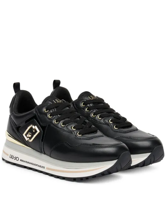 Liu Jo Sneakersy Maxi Wonder 01 BF5009 P0102 Czarny
