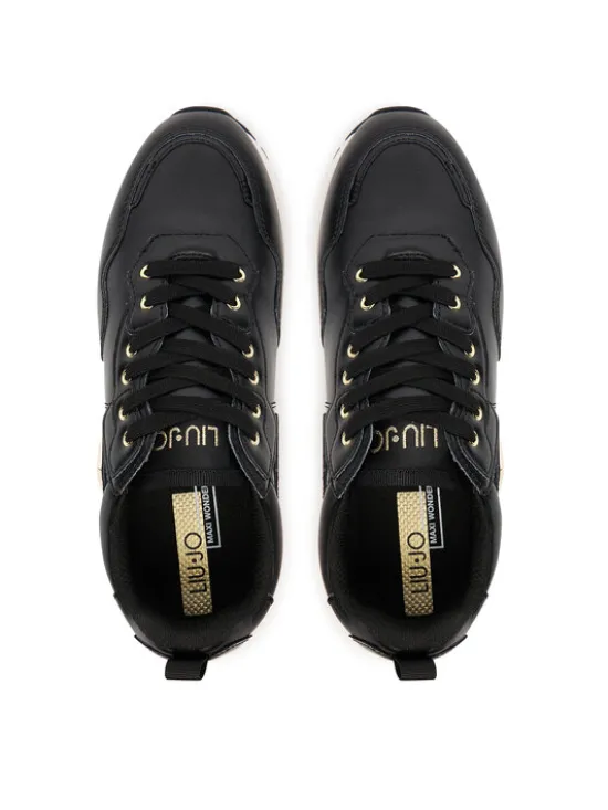Liu Jo Sneakersy Maxi Wonder 01 BF5009 P0102 Czarny