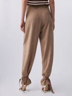 Liu Jo Spodnie materiałowe WA6166T332A02153 Beżowy Regular Fit