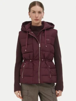 Liu Jo Sport Bezrękawnik TF6120 TS62A Fioletowy Regular Fit