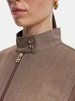 Liu Jo Sport Kurtka przejściowa TF6146 T692A Brązowy jasny Regular Fit