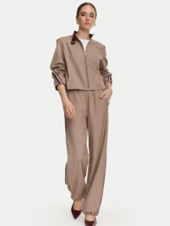 Liu Jo Sport Kurtka przejściowa TF6146 T692A Brązowy jasny Regular Fit