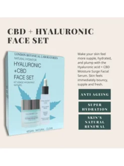 London Botanical Laboratories Zestaw Hialuron + CBD Dream Serum