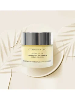 London Botanical Laboratories Krem Dzienny Pro-Glow Witamina C + CBD Krem na dzień