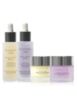 London Botanical Laboratories Bakuchiol + Witamina C Zestaw Pielęgnacyjny Serum