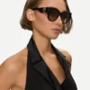 Longchamp Okulary przeciwsłoneczne LO740S Czarny