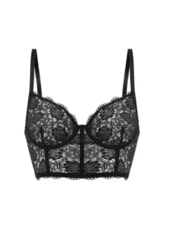Love and Hate Biustonosz top Paloma Czarny