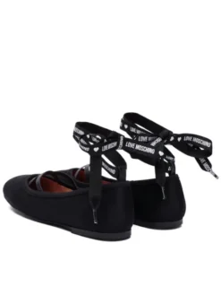 LOVE MOSCHINO Baleriny JA11141G1PIM0000 Czarny
