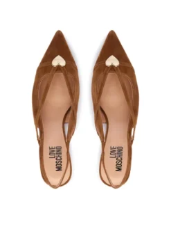 LOVE MOSCHINO Czółenka JA10186G1PJA0210 Brązowy