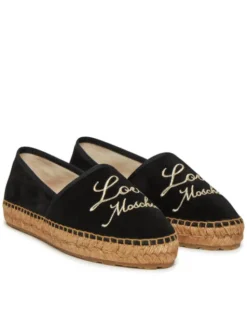 LOVE MOSCHINO Espadryle JA10272G0MIG0000 Czarny
