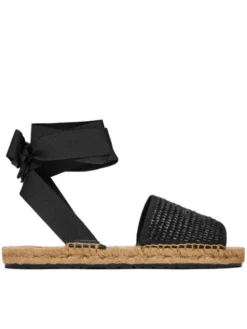 LOVE MOSCHINO Espadryle JA16222G0OJR100A Czarny