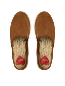 LOVE MOSCHINO Espadryle JA10572G0OIG5200 Brązowy