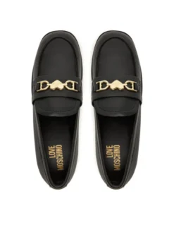 LOVE MOSCHINO Loafersy JA10242G1NIA000035 Czarny