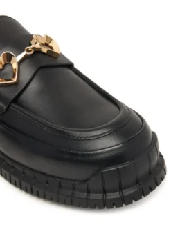 LOVE MOSCHINO Loafersy JA10023G1PIA0000 Czarny