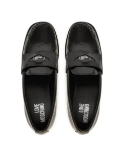 LOVE MOSCHINO Mokasyny JA10222G1NJD000A40 Czarny