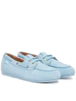 LOVE MOSCHINO Mokasyny JA10101G1OIG0701 Niebieski jasny