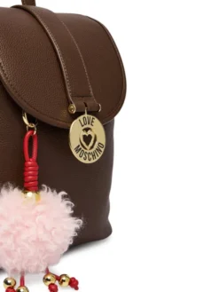 LOVE MOSCHINO Plecak JC4237PP0PKI0313 Brązowy