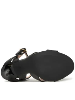 LOVE MOSCHINO Sandały JA16069G1MIB0000 Czarny