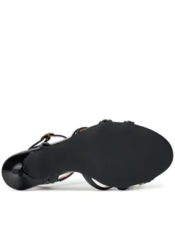 LOVE MOSCHINO Sandały JA16096G1MIH100A Czarny
