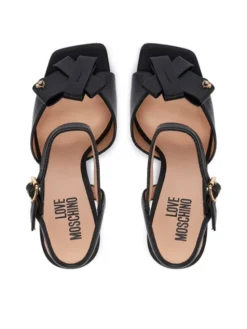 LOVE MOSCHINO Sandały JA16069G0OIE0000 Czarny