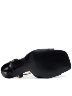 LOVE MOSCHINO Sandały JA16069G0OIE0000 Czarny
