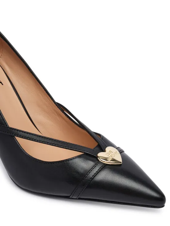 LOVE MOSCHINO Szpilki JA10119G1PIA0000 Czarny
