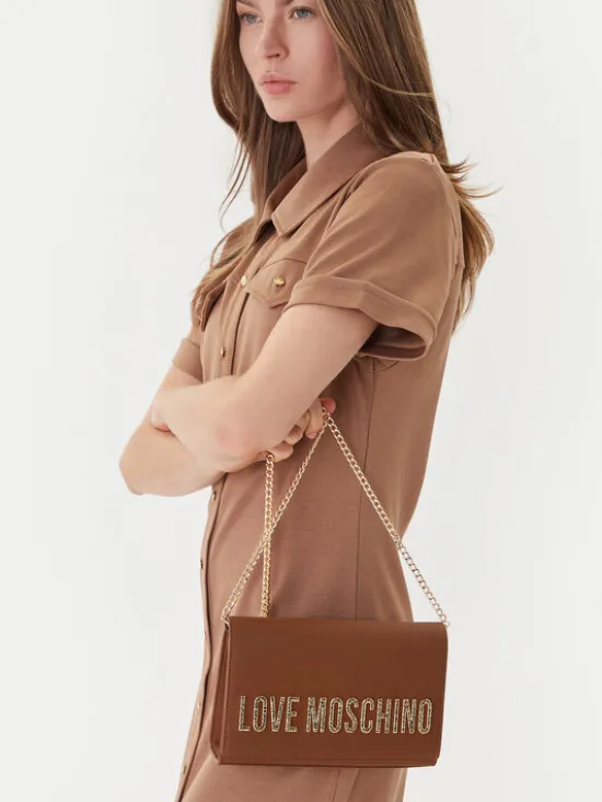 LOVE MOSCHINO Torebka JC4121PP0NKD020A Brązowy